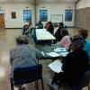 Diabetes health and senior care discussion at Dogwood Senior Center.