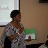 Diabetes Educator speaks on Youth and Diabetes Prevention during Georgia S.P.E.A.K.S Inc. Youth Health and Wellness Workshop at Philips Arena. 