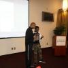 RANDAF, Inc. Healthy Kids Club Teen Ambassador, Desmond takes the Health and Fitness Youth Pledge.  