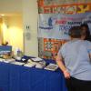 RANDAF, Inc. resource table during Senior Market Day at H.J.C. Bowden Senior Multipurpose Center.
